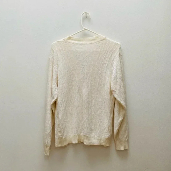 Vintage - V-Neck Button Down  Cardigan - Picture 5 of 6